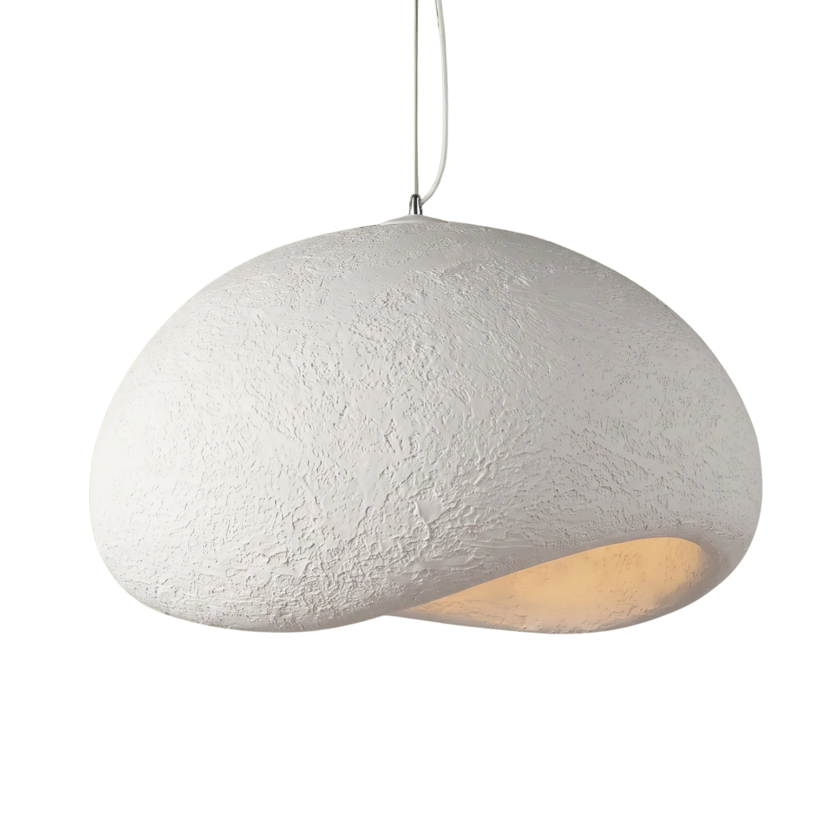 Forma & Co Wabi-Sabi Concrete-Look Dome Pendant Fixture