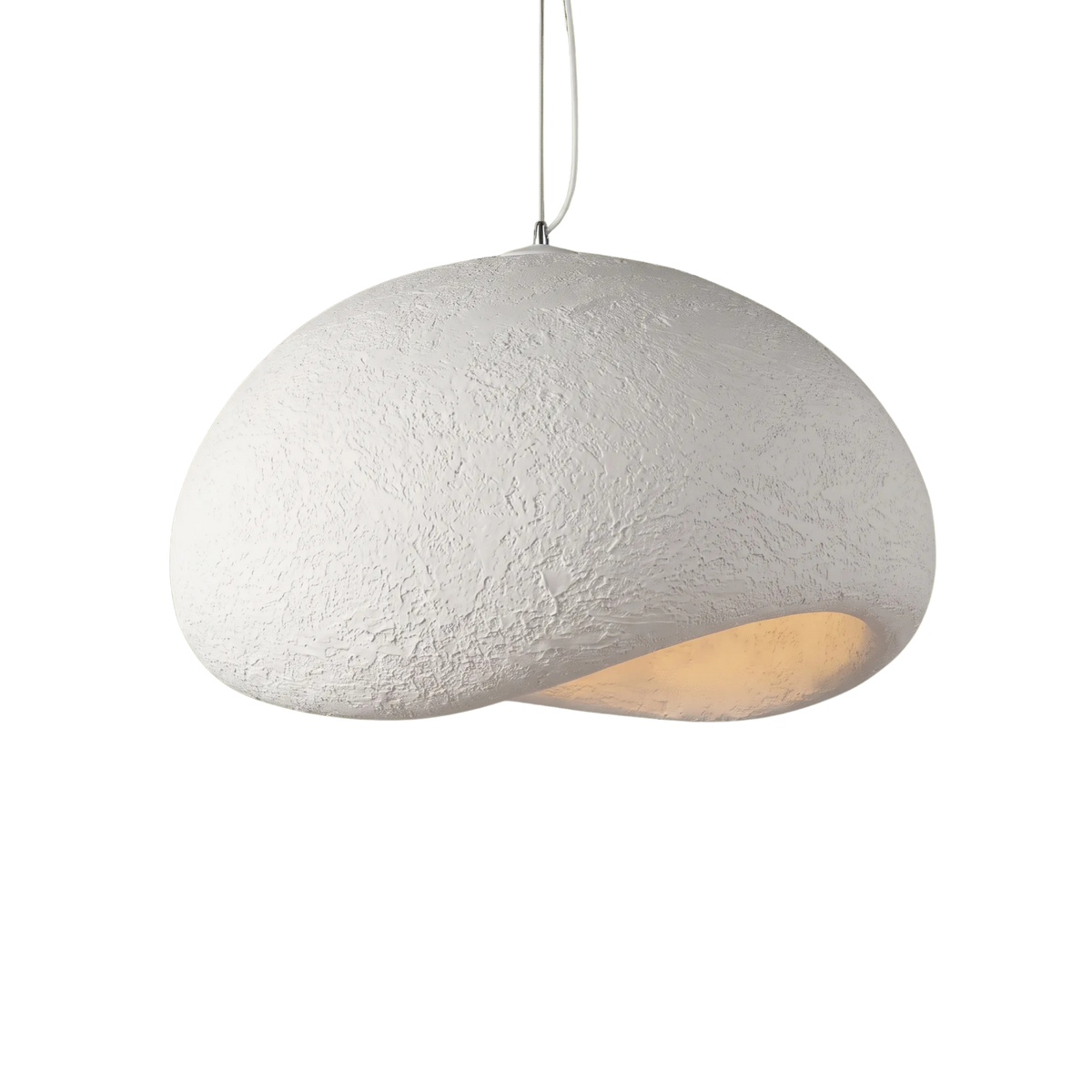 Forma & Co Wabi-Sabi Concrete-Look Dome Pendant Fixture
