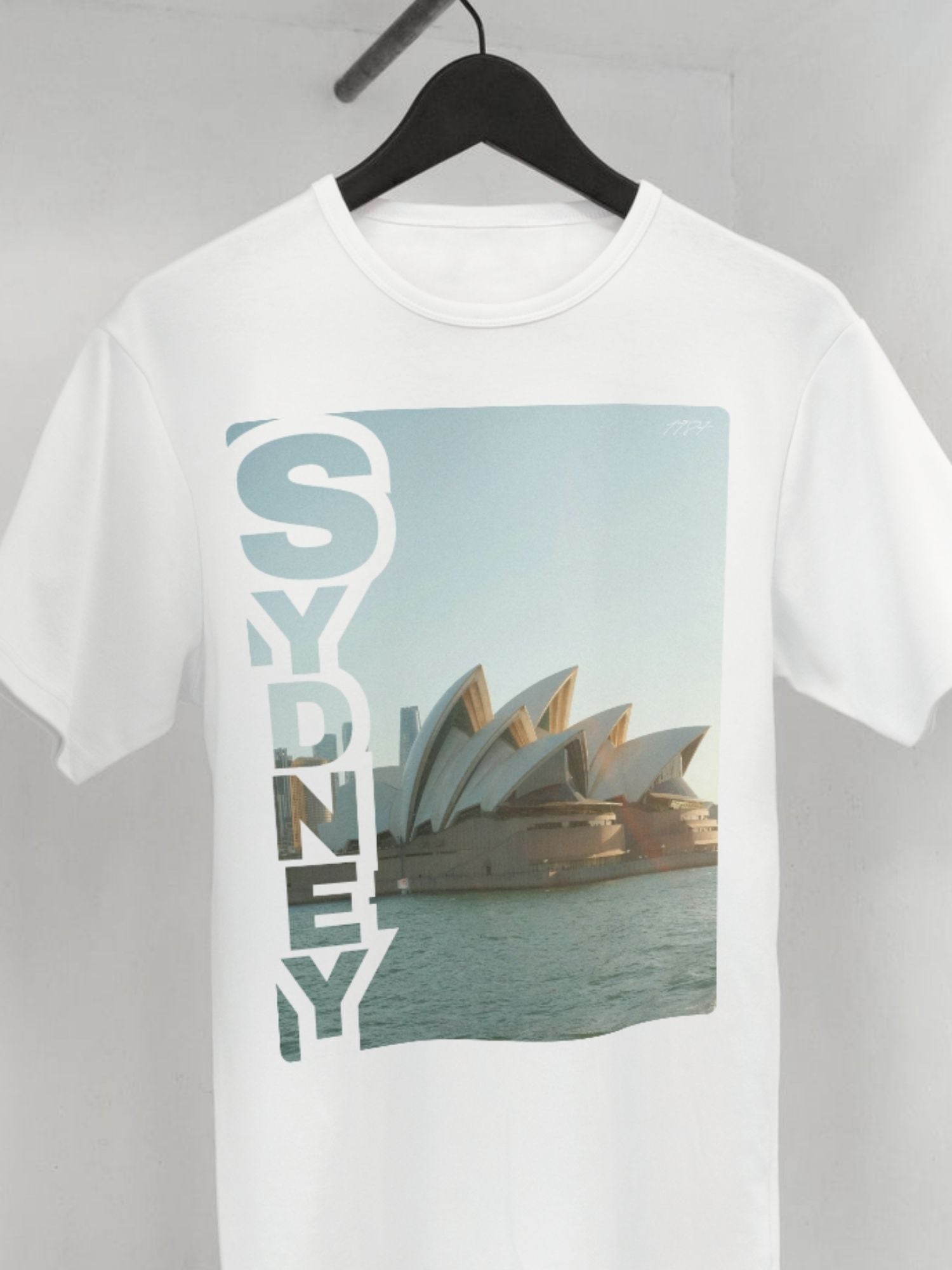 Sydney Opera House Crewneck T-Shirt | Unisex Heavyweight