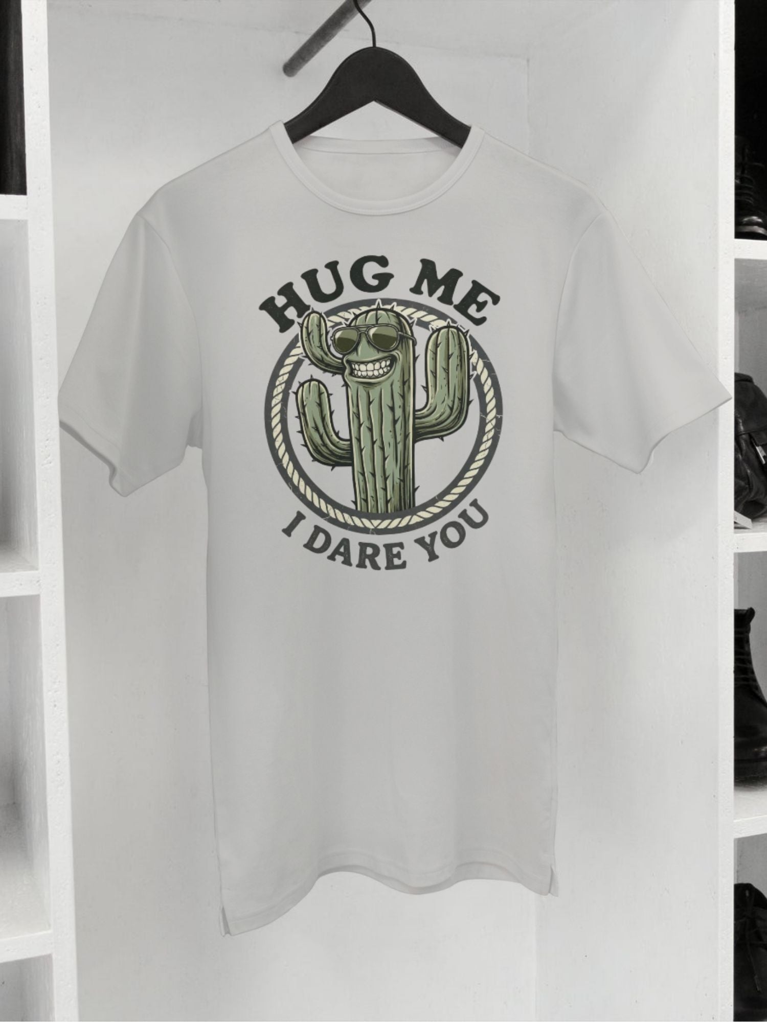Hug Me I Dare You Unisex Tshirt