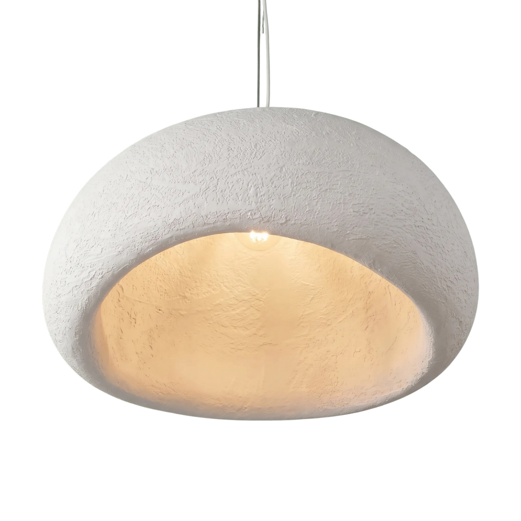 Forma & Co Wabi-Sabi Concrete-Look Dome Pendant Fixture