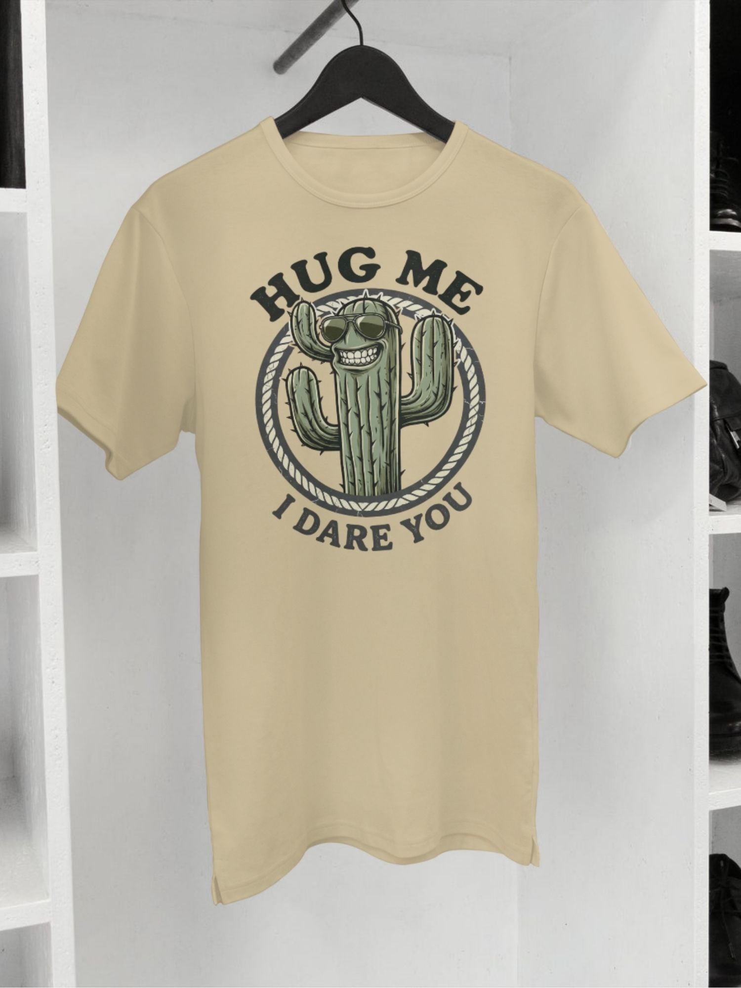 Hug Me I Dare You Unisex Tshirt