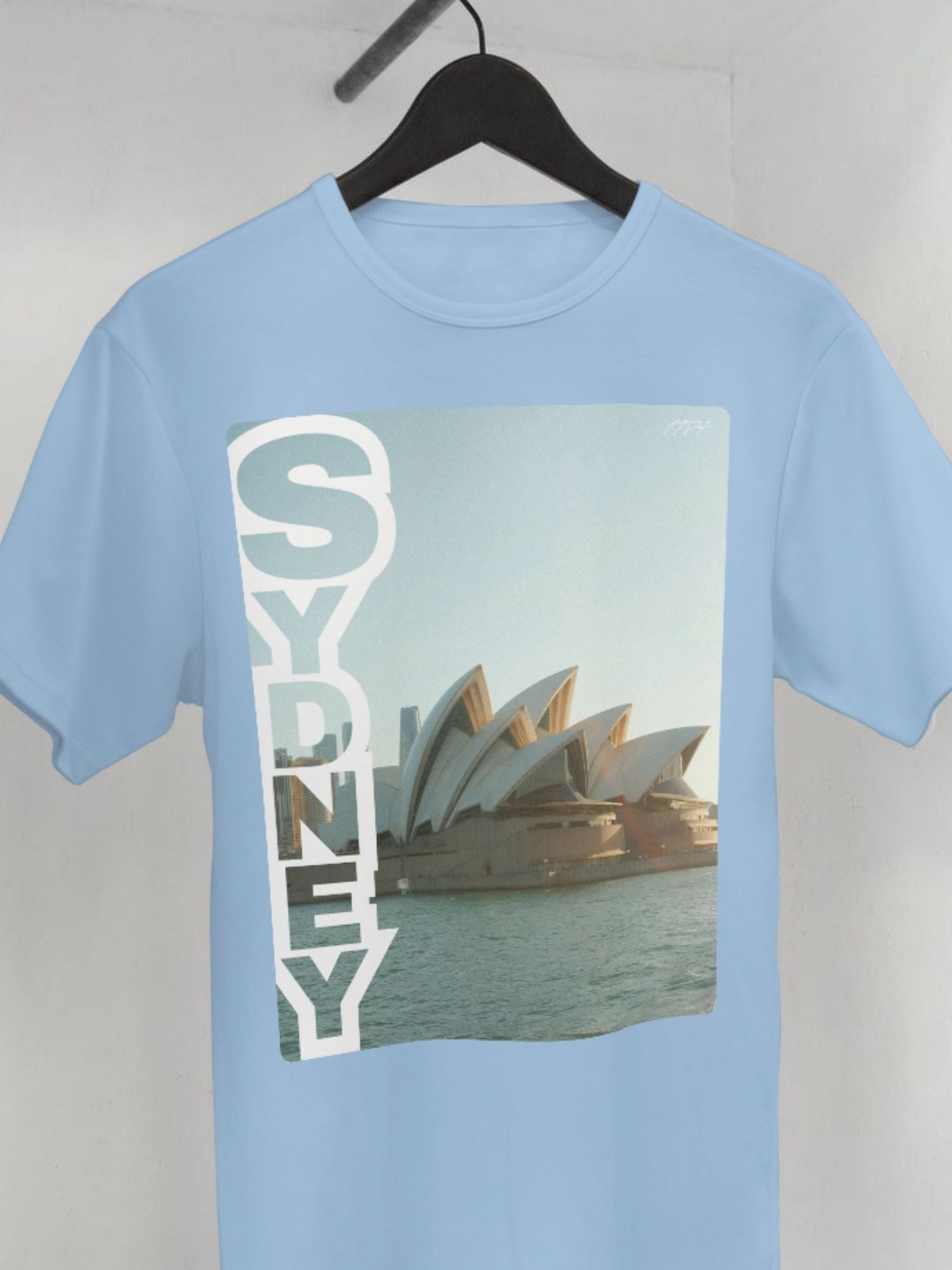 Sydney Opera House Crewneck T-Shirt | Unisex Heavyweight