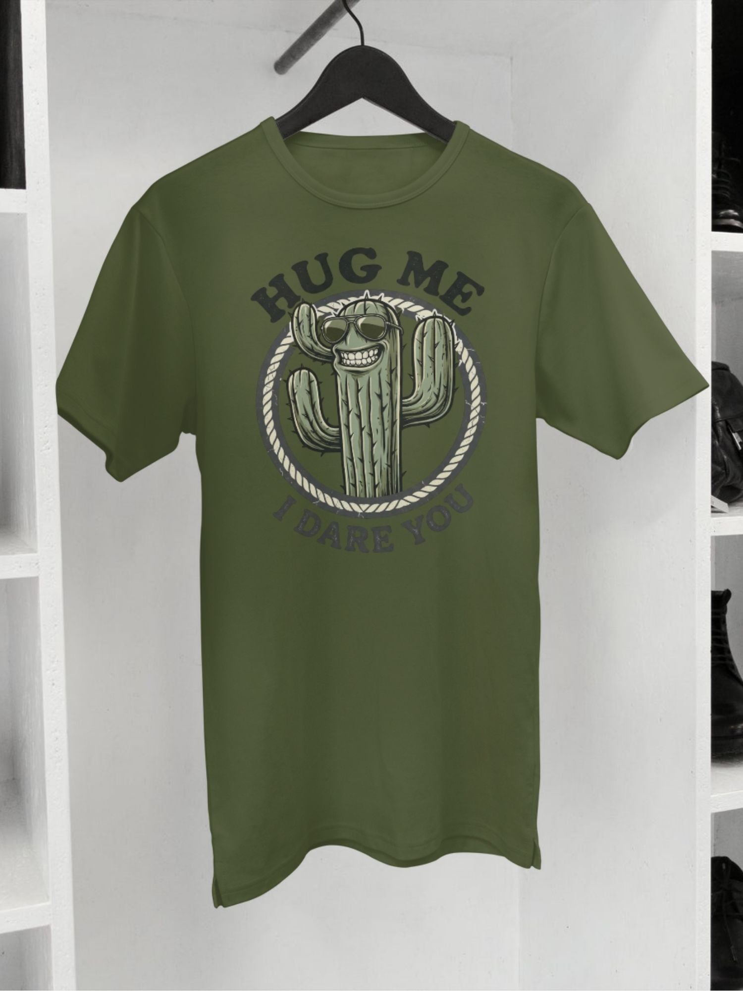 Hug Me I Dare You Unisex Tshirt