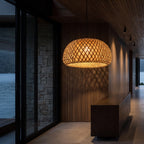 The Kyoto Woven Bamboo Pendant