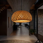 The Kyoto Woven Bamboo Pendant