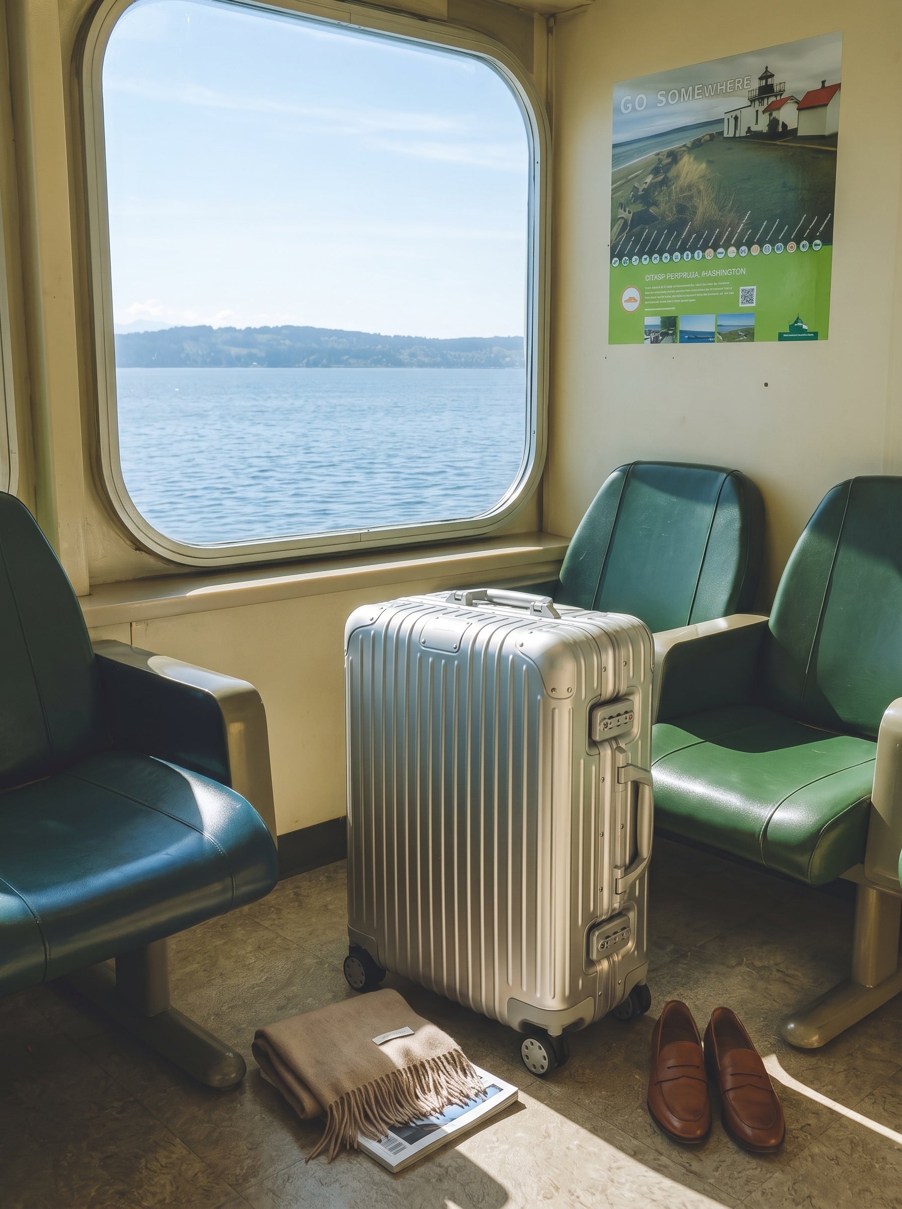 Norrland Aluminum Carry-On Suitcase