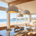 Norm & Co Matte Coastal Wabi Sabi Ceiling Light