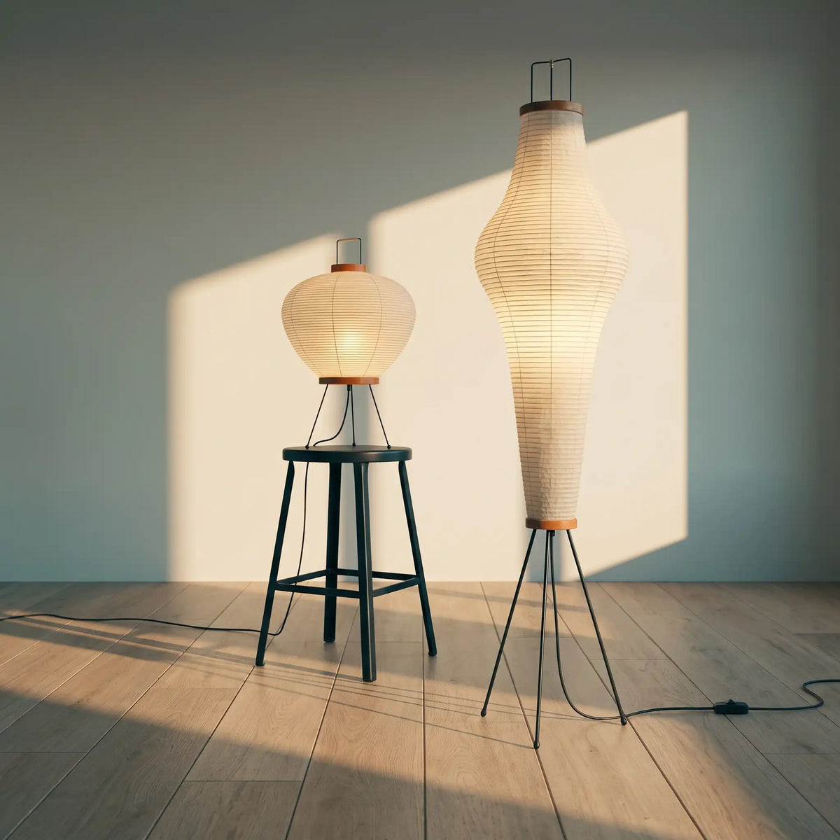 The Akari Wabi-Sabi Lamp