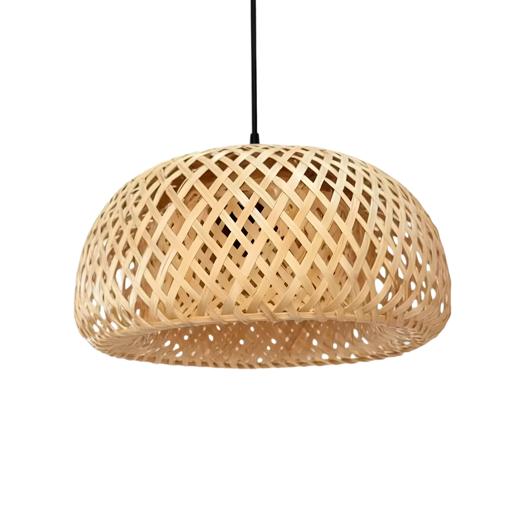 The Kyoto Woven Bamboo Pendant