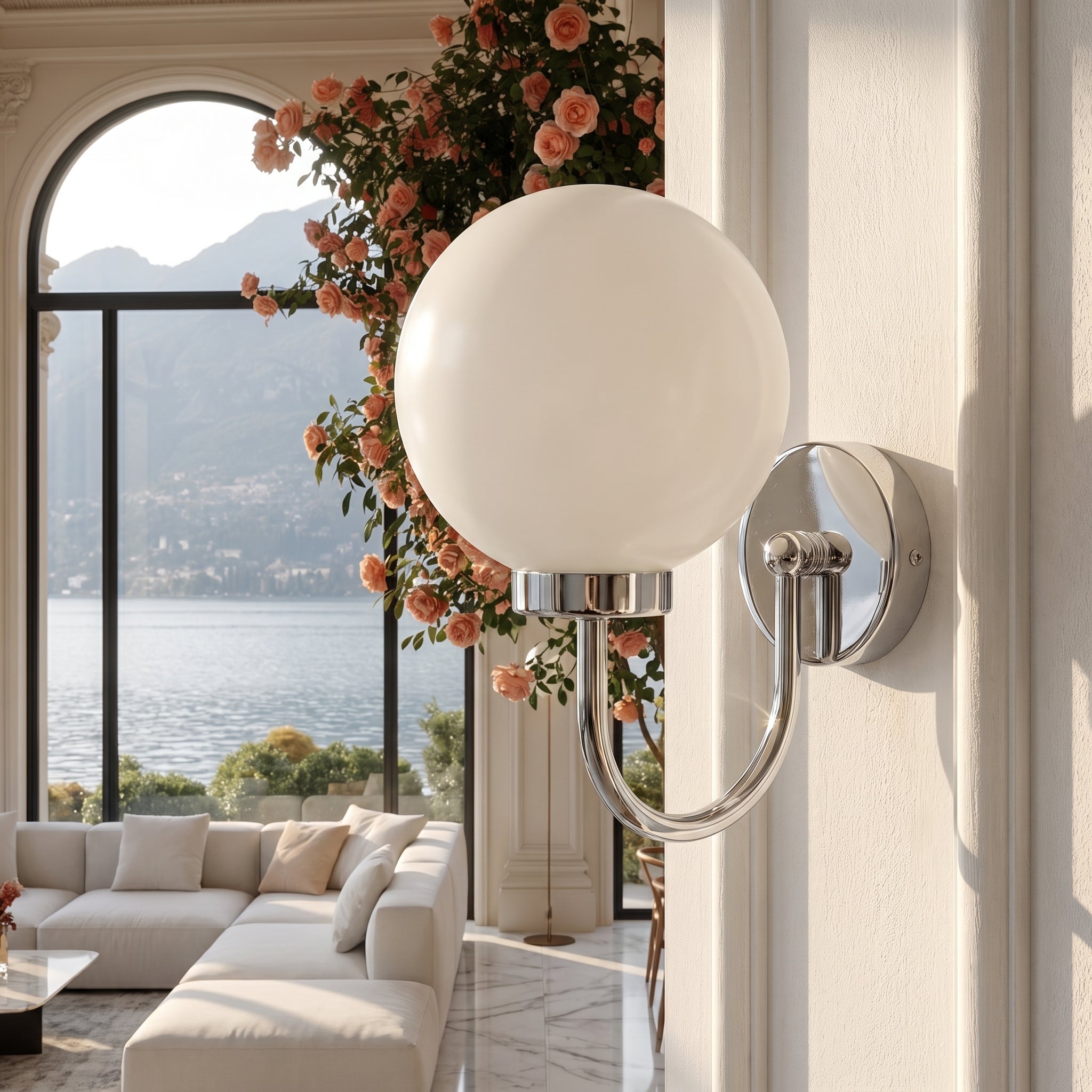 Wabi Sabi Round Wall light