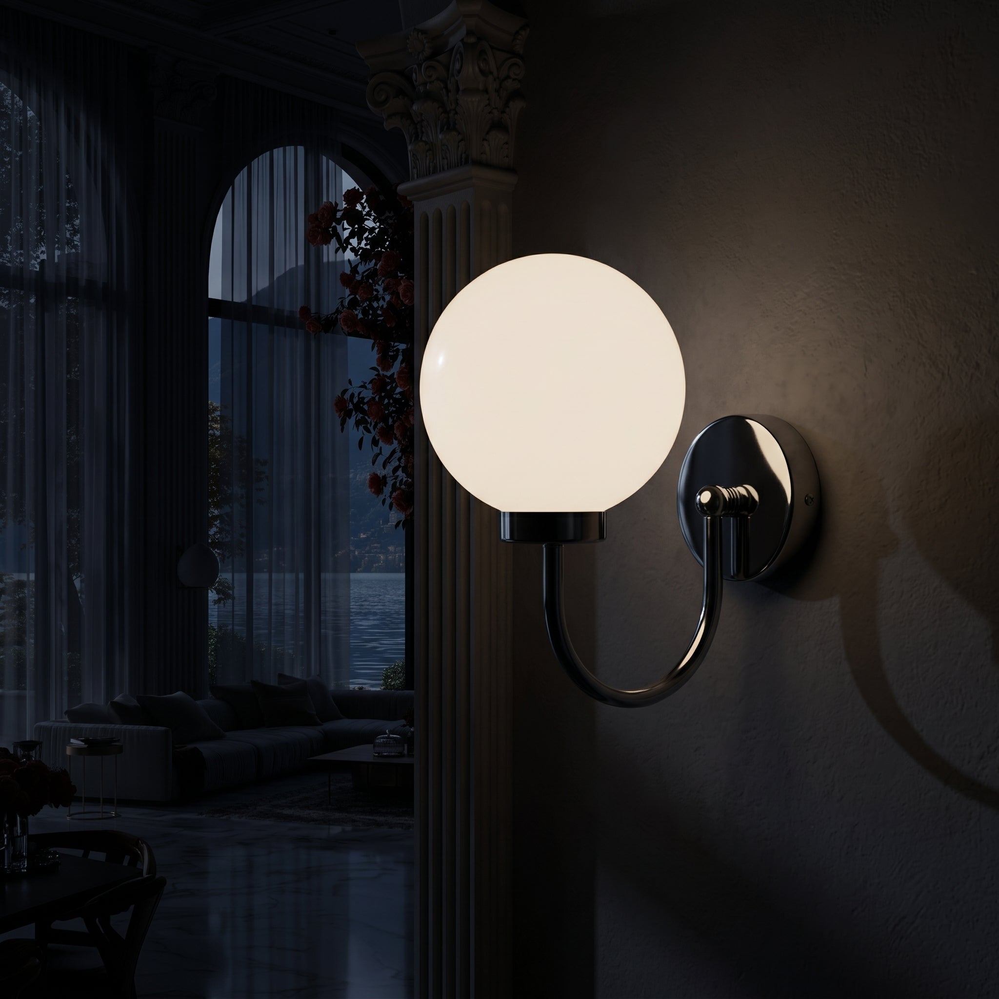 Wabi Sabi Round Wall light