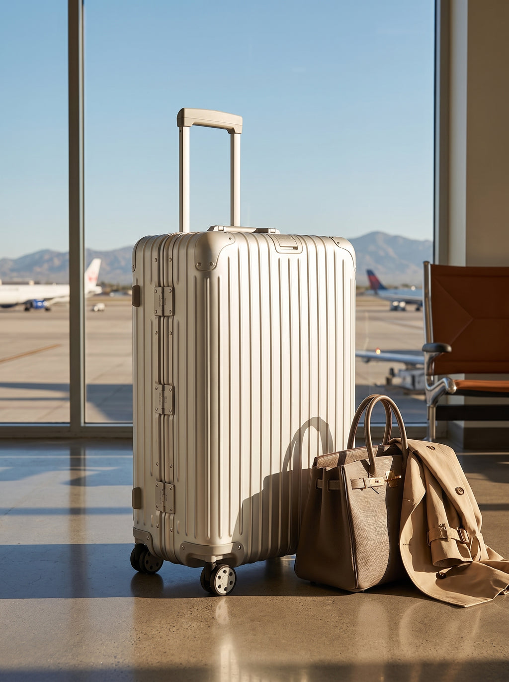 Norrland Aluminum Carry-On Suitcase