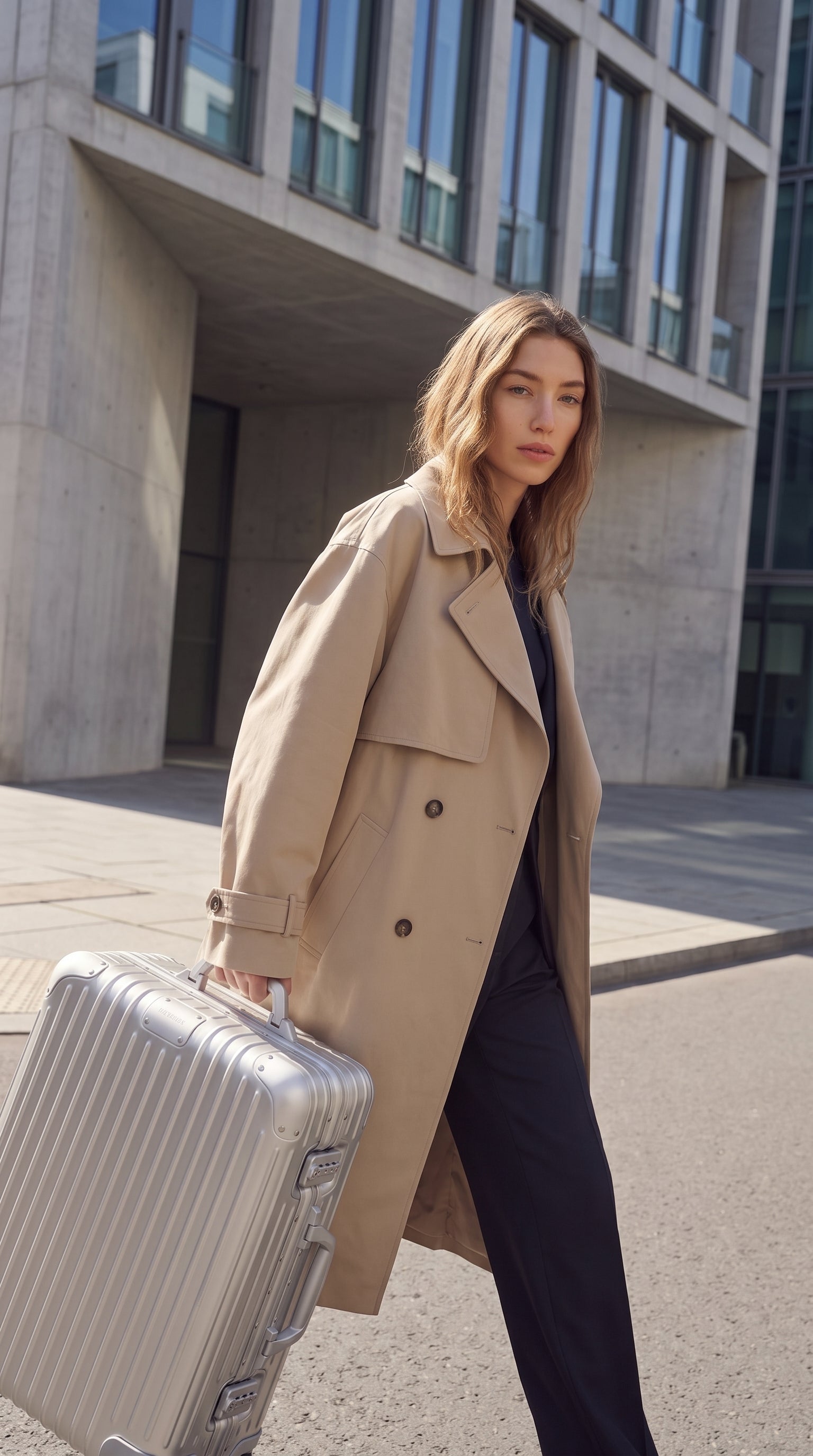 Norrland Aluminum Carry-On Suitcase