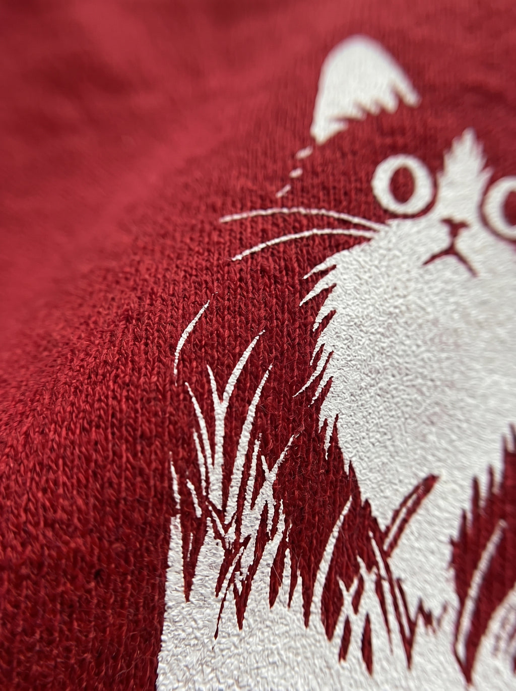 Cute Curious Cat Sweatshirt - Unisex & Oversized Pullover