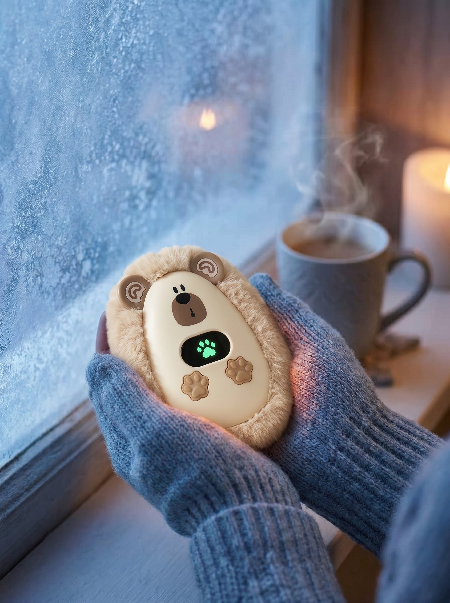 Hand Warmer USB C - Electric 3W Rechargeable - Soft