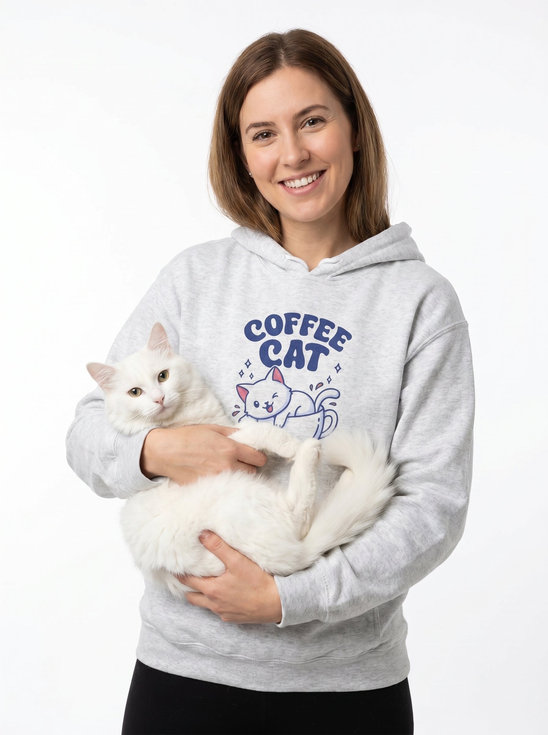 Coffee Cat Pullover