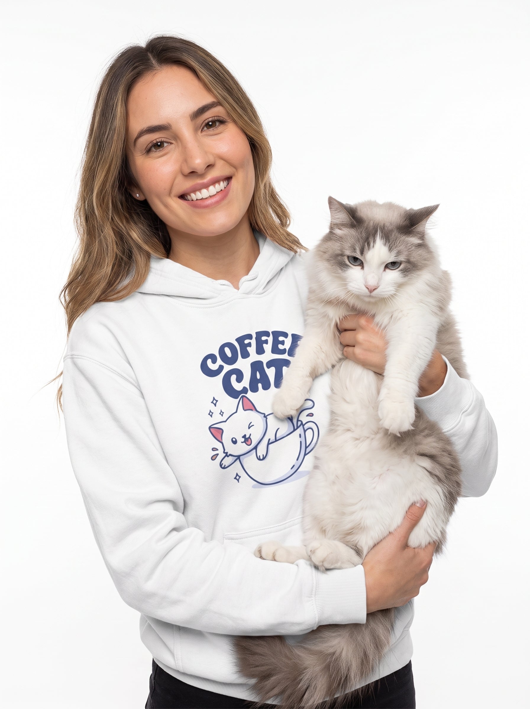 Coffee Cat Pullover