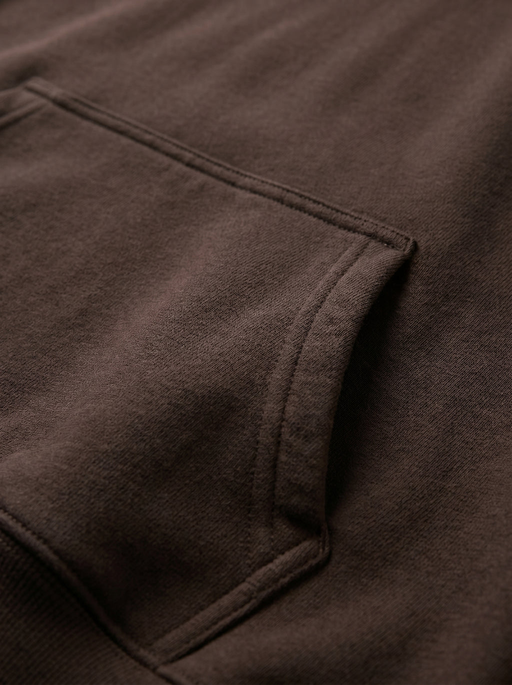 Men's Oversized Dark Brown Hoodie - "Its Over" Retro Typography Pullover