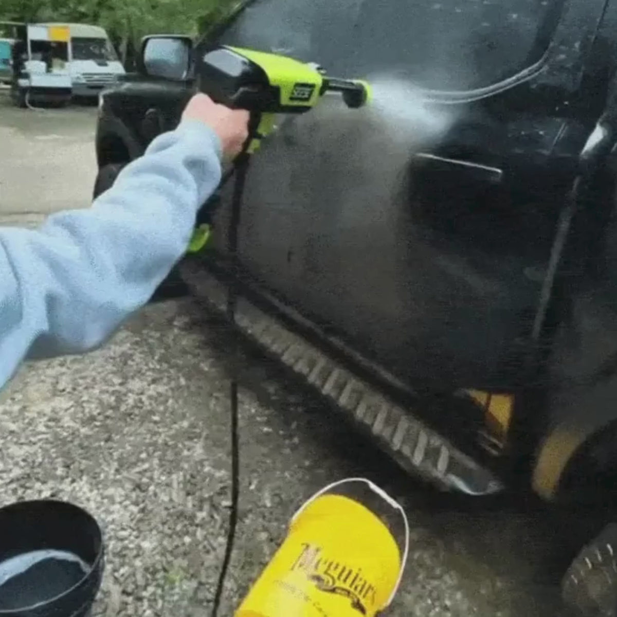 Australian 1000 PSI Cordless Pressure Washer with 6 modes